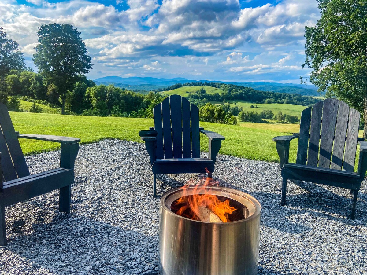 The Barn at Taplin Hill Farm in Corinth, Vermont Houses for Rent in