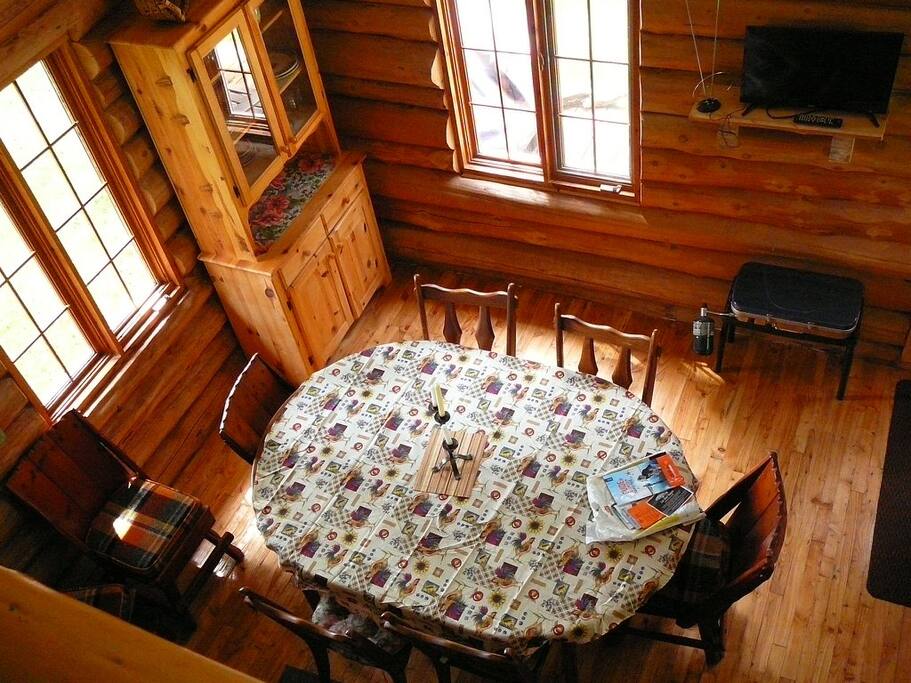 cuisine vue de la mezzanine