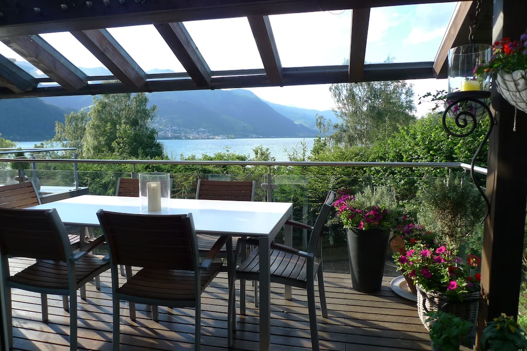 Terrace lake view/Terrasse Seeblick 1
