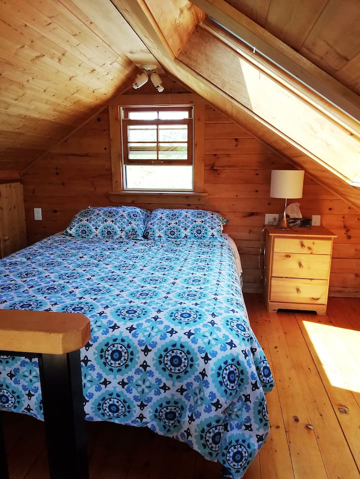 spavaća soba 1, bračni krevet (160x200) i pogled na z