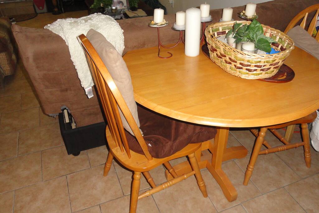 Breakfast area