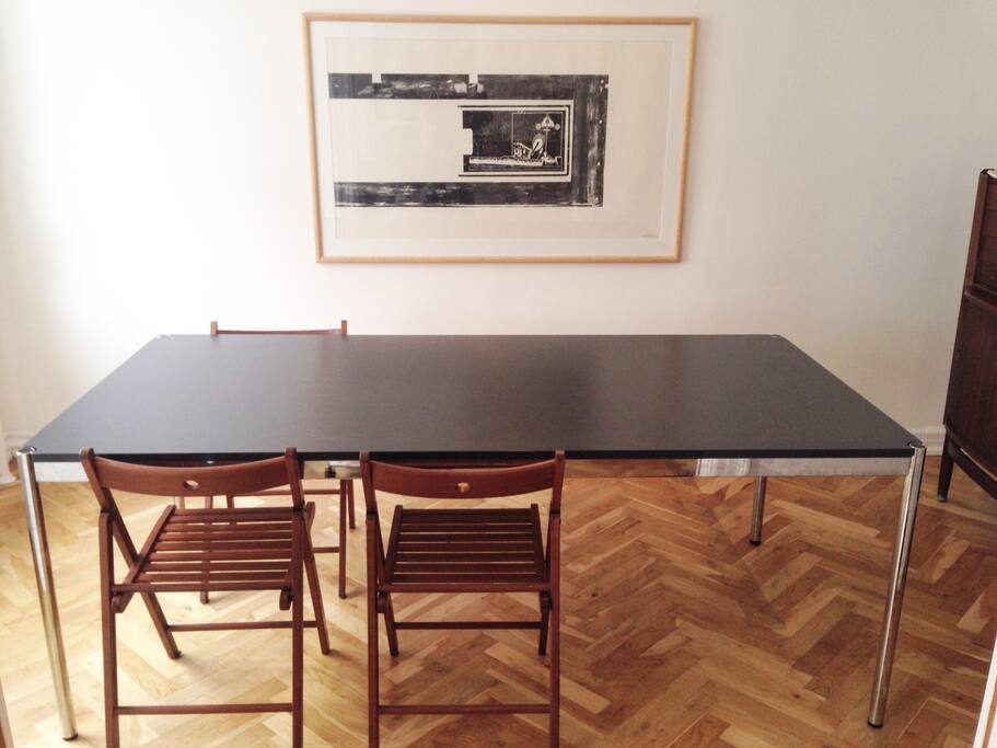 dining area of the living room