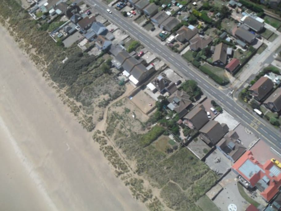 View from above - we are in the middle of the photo