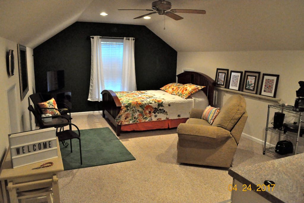 All the comforts of home.