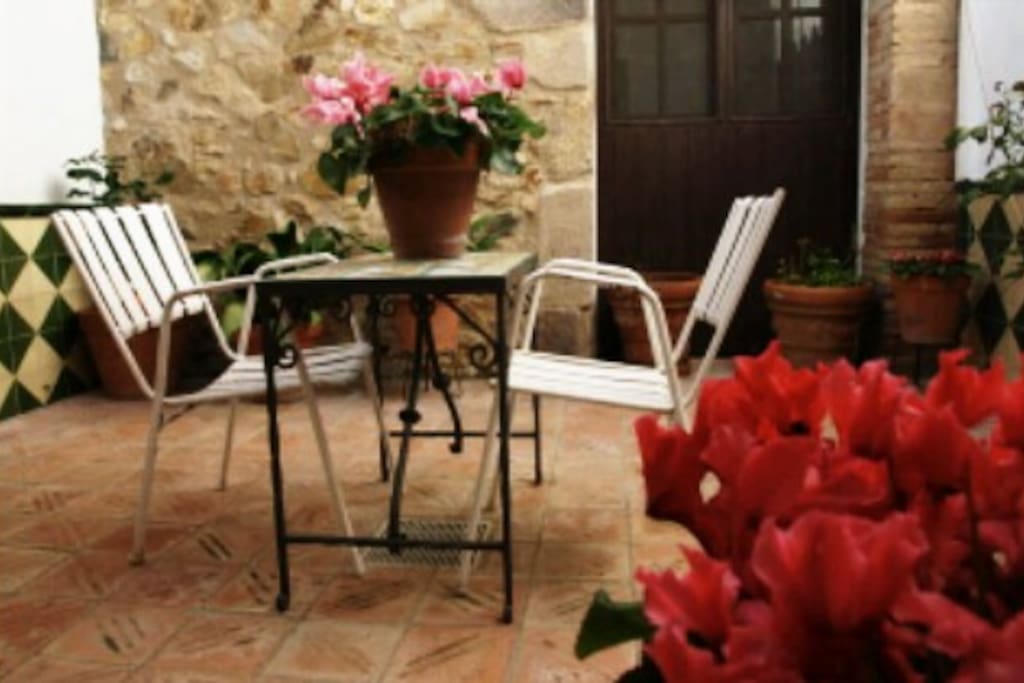 Patio interior