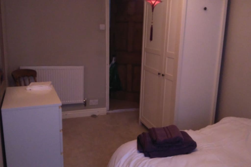 Second view of the bedroom.