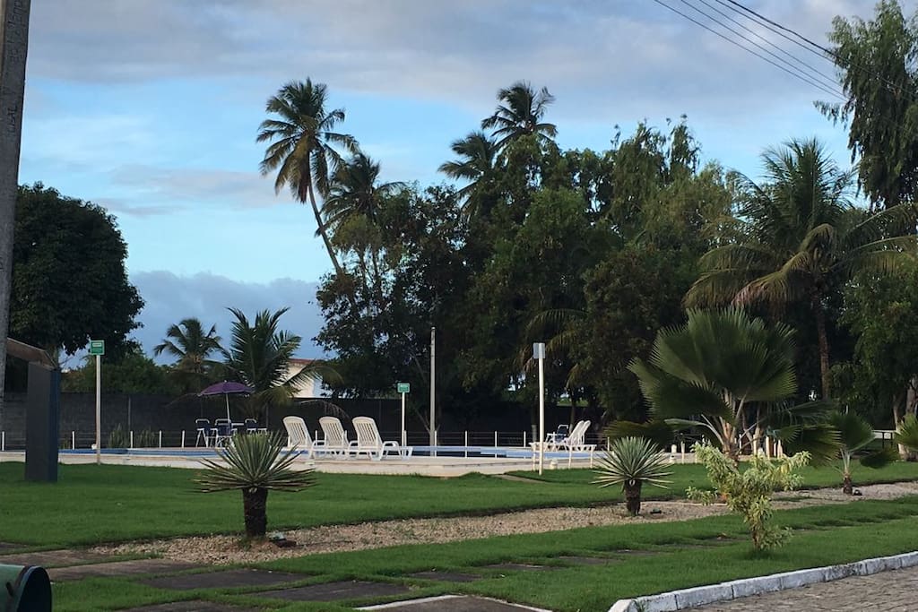 Piscina do condomínio