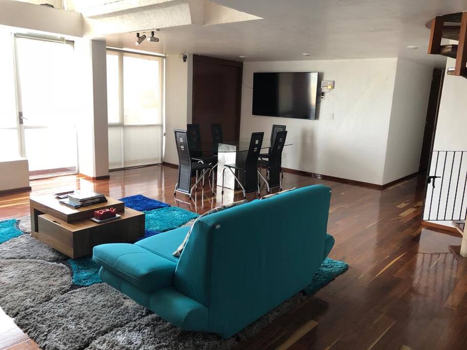 Vista de la sala - comedor