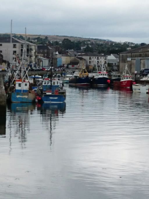 Wicklow harbour just down the road.