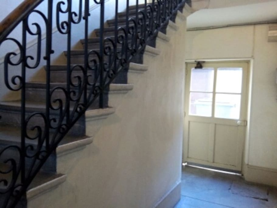 The hall of my building
