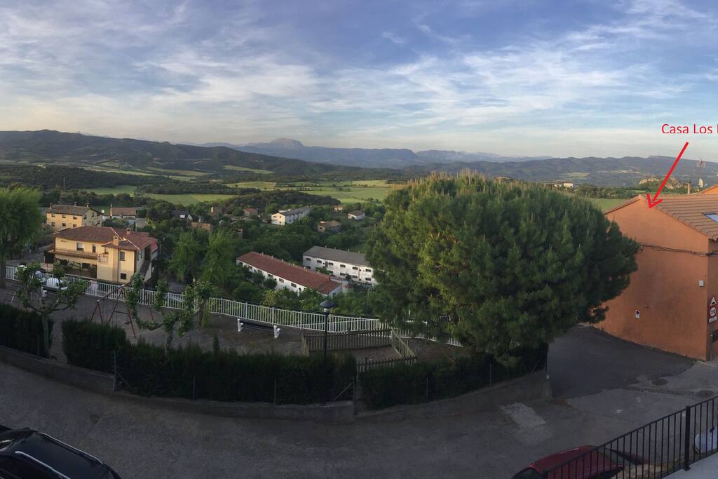 fantásticas vistas desde la casa