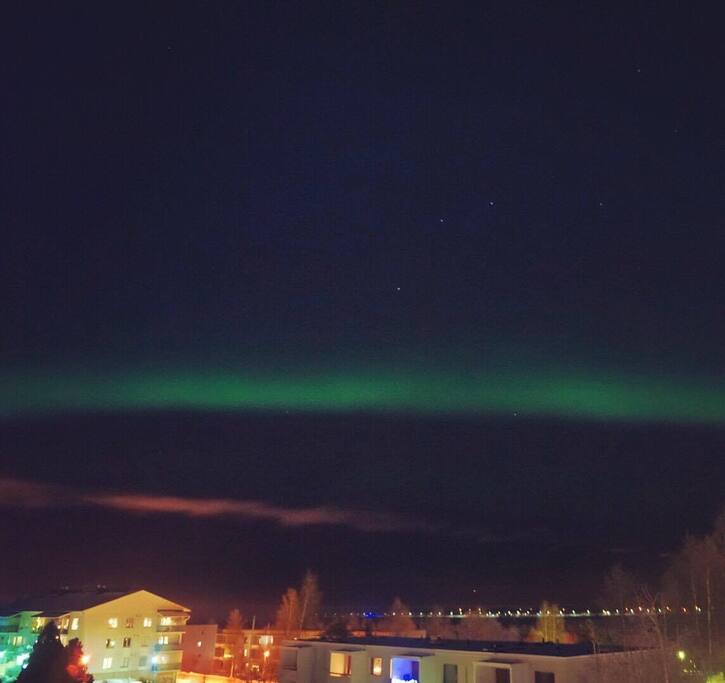 View from our balcony on 23.12.2016