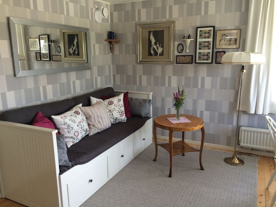 The living room