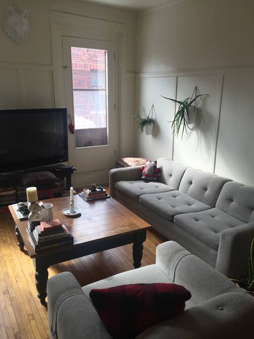 Bright living room