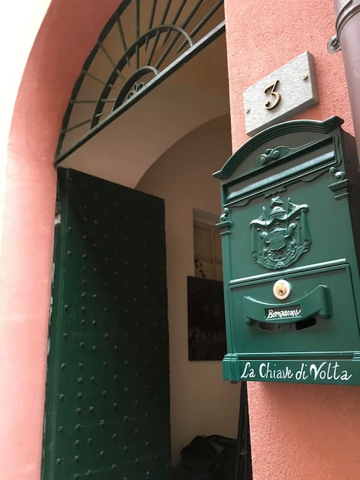The front door