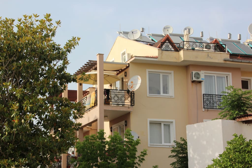View to apartment