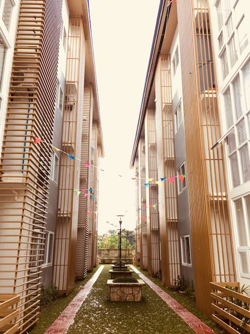 Bayanihan Flats Condo with Garden View.