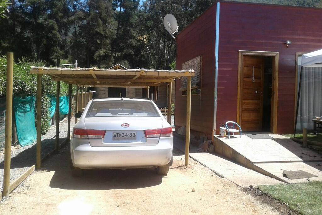 Estacionamiento entrada