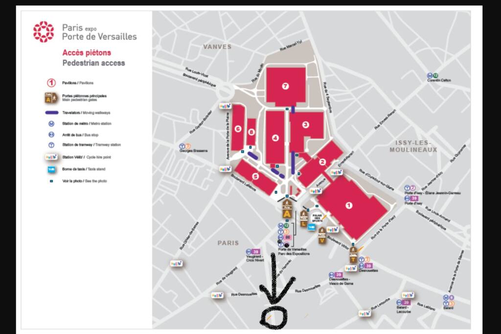 walking distance 5min to convention center