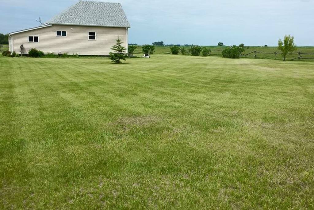 Lots of room for kids to run and play.