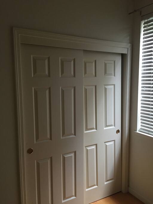 wardrobe in each room