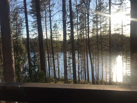 Popular Airbnb listing: Cottage near the lake at Vierumäki Sports Institute in Ruuhijärvi