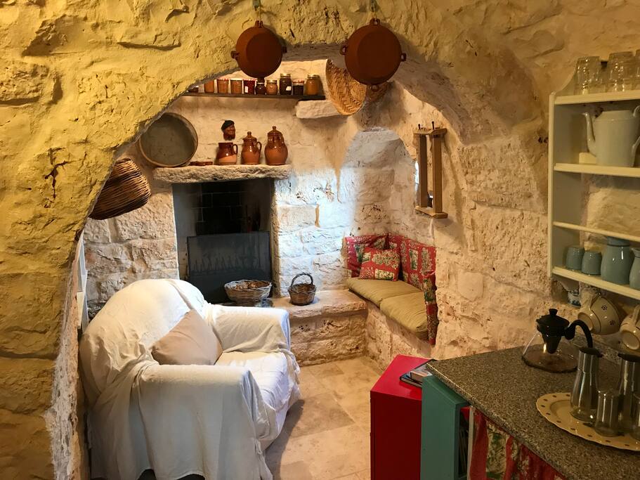 interiors - the corner with the fireplace
