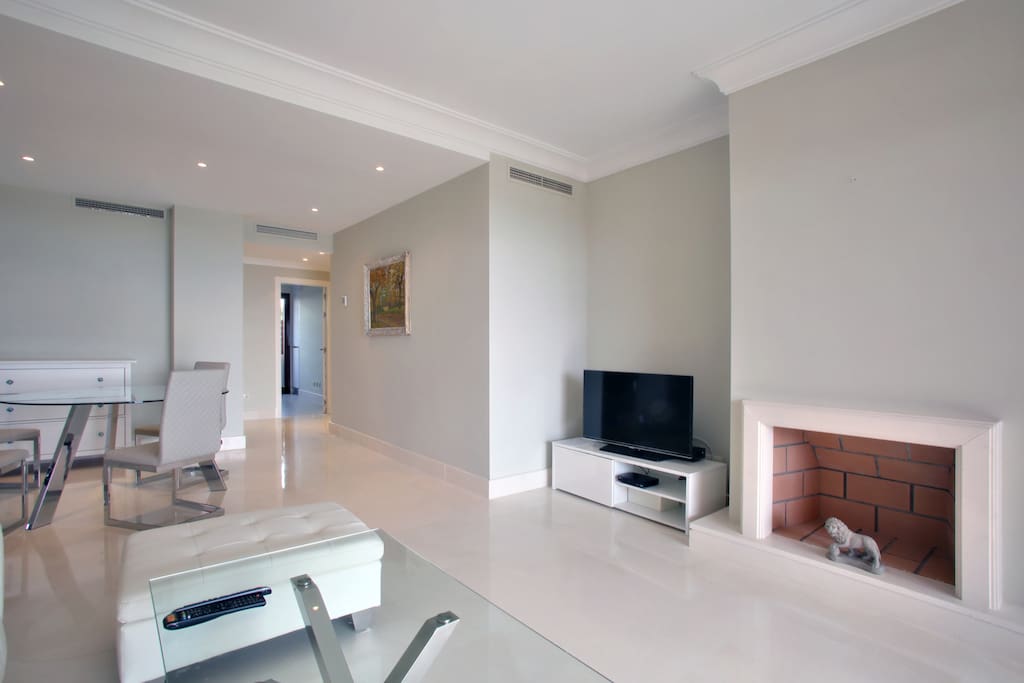 Spacious Dining room and Living room