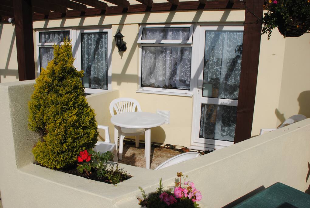 Ottery patio area