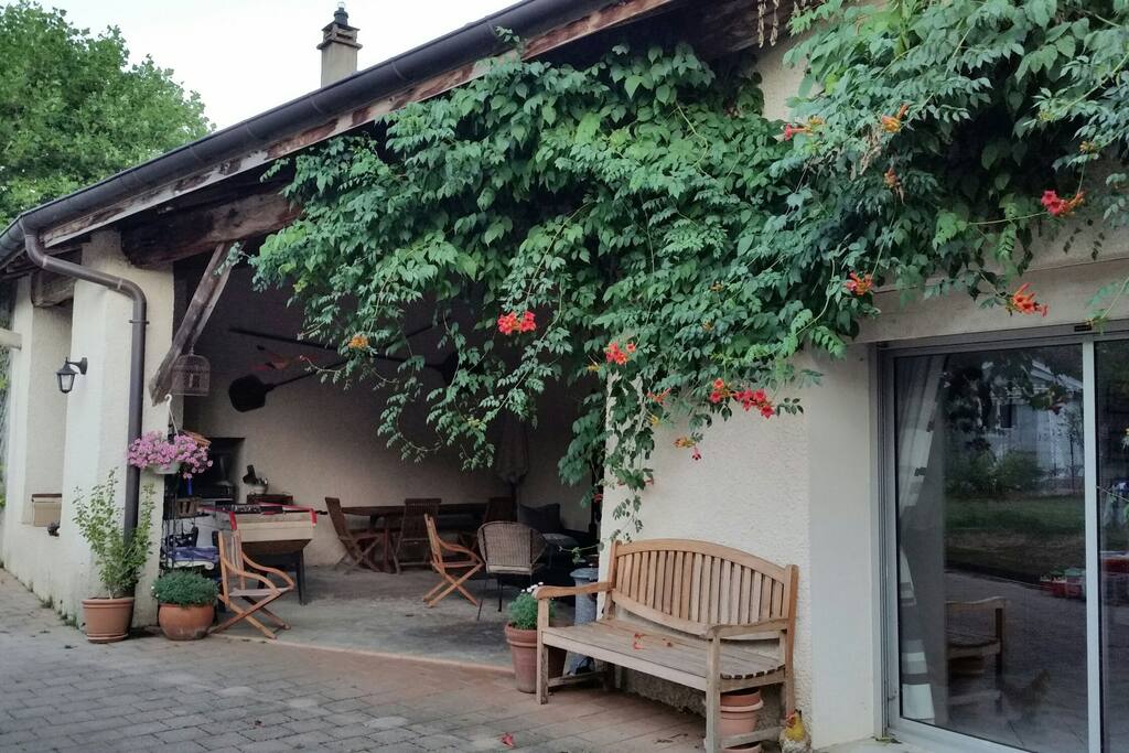 Maison côté jardin