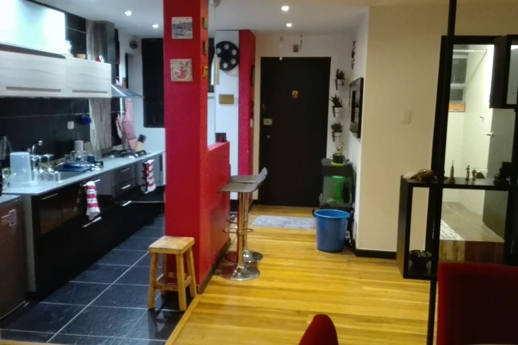 Entrada y cocina