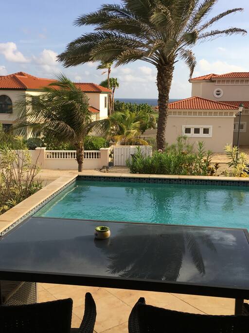 Ocean view from the pool