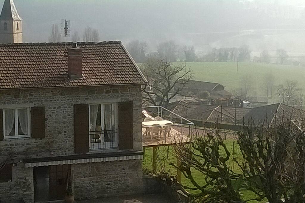 Vue de la terrasse