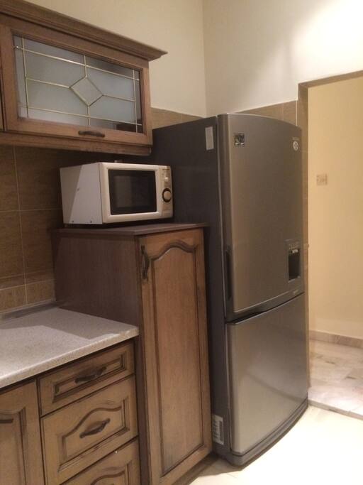 kitchen & fridge