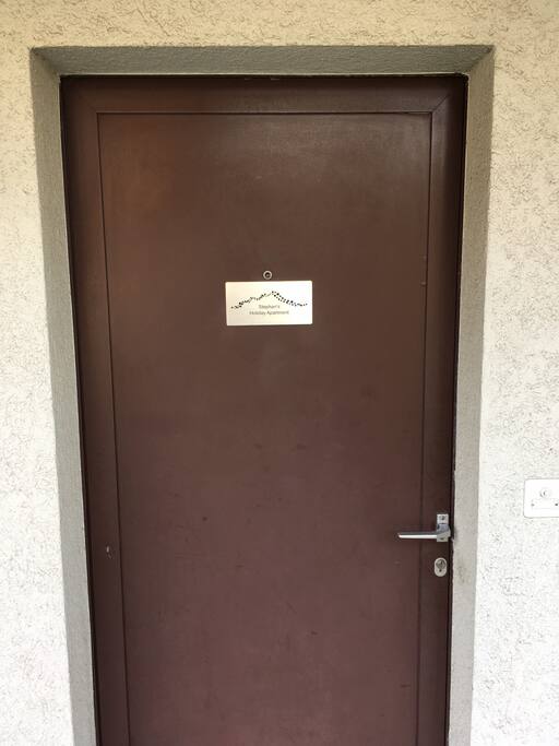Entrance on ground floor