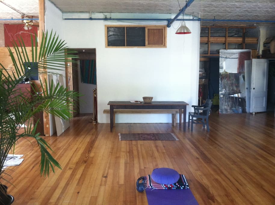 main loft area