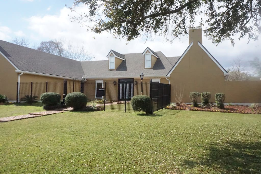 Front View of Villa