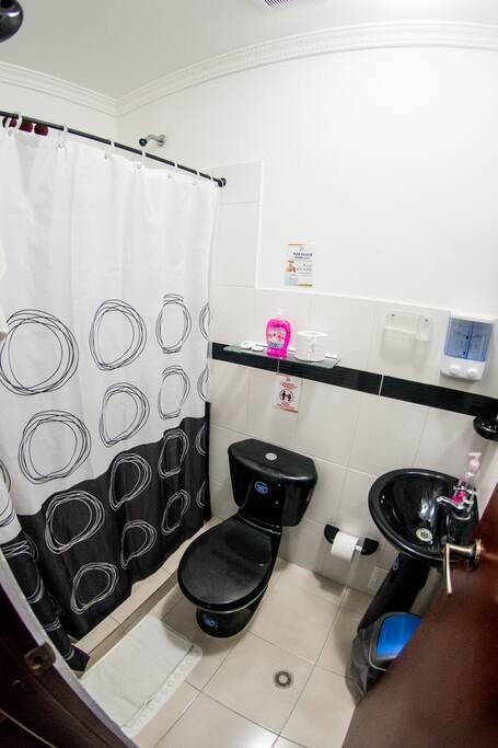 baño privado de la habitacion