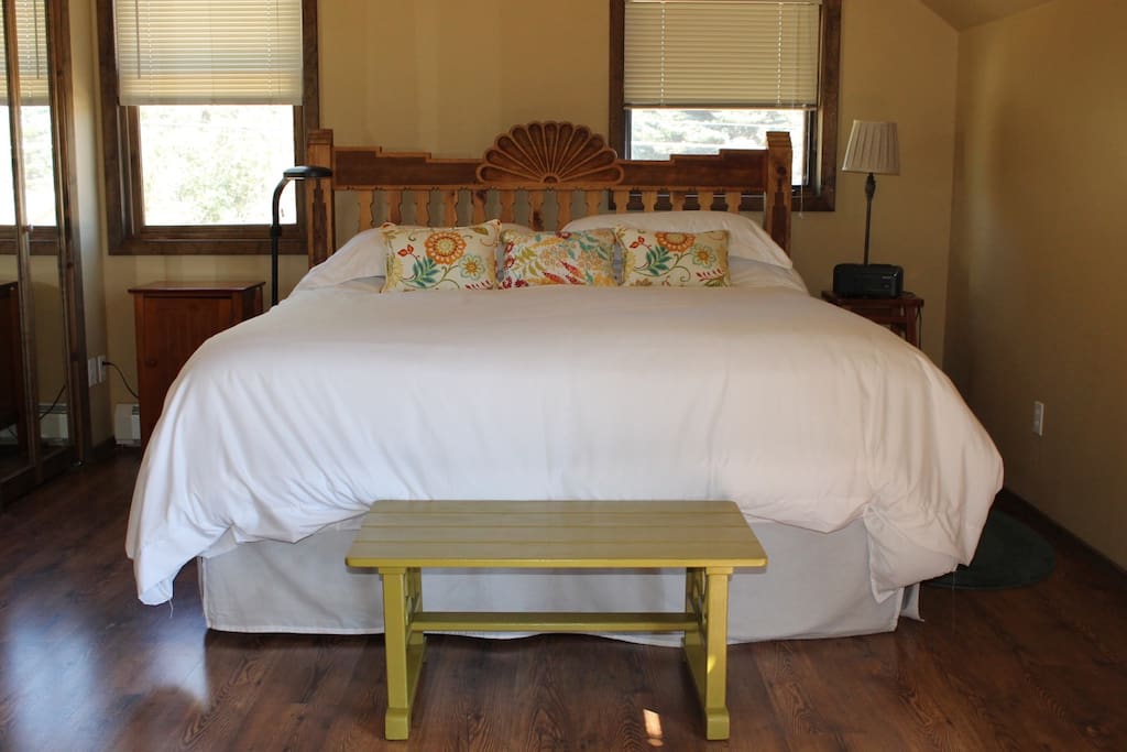 King sized bed