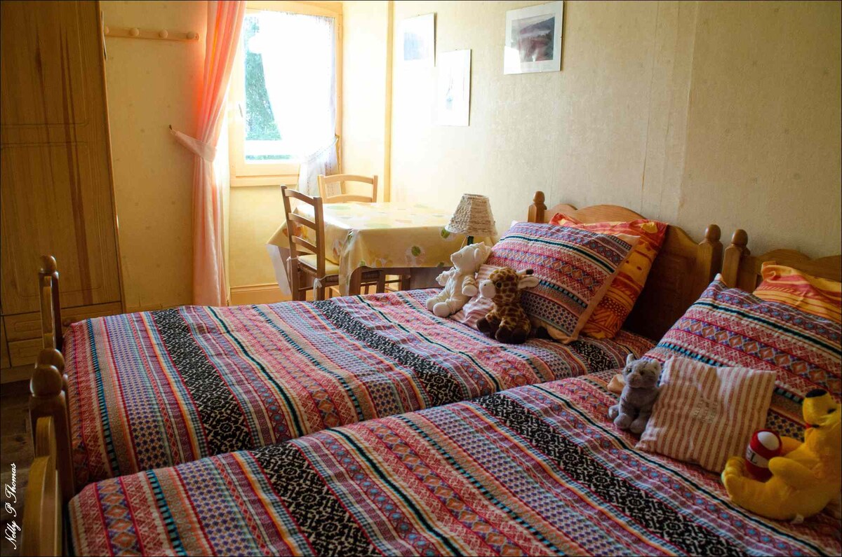 Citrusová izba - 2 lôžka s rozmermi 90 x 190