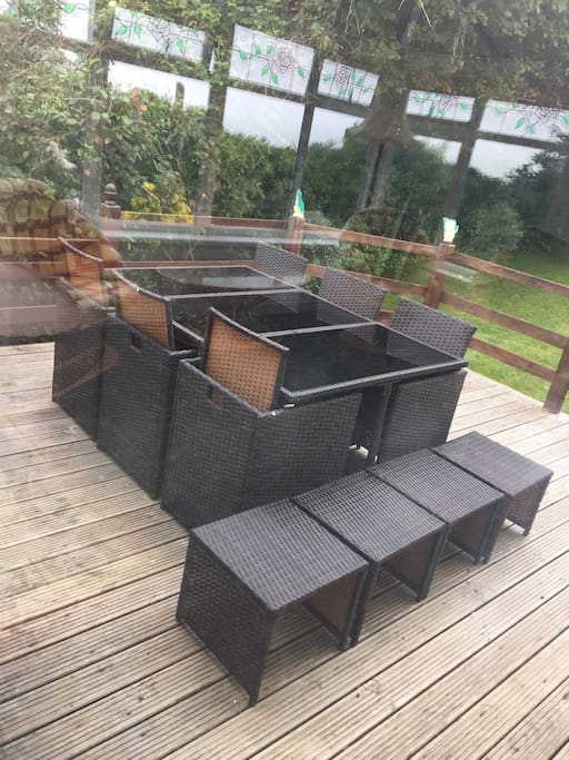 Outdoor decking space