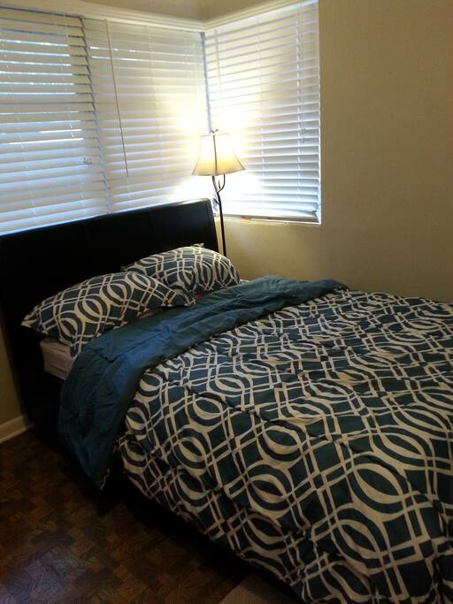 Double Bed with Single Trundle if needed for a Third Person