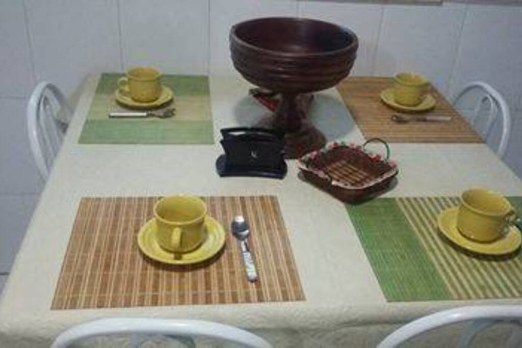 Cozinha para lanche.
