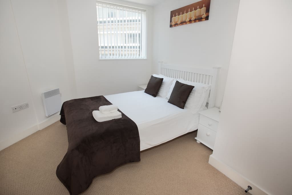 The images provided are of one of a number of apartments we have within Projection West and so while your apartment may not be identical to the apartment shown, the images provided offer a very accurate representation of the standard and décor of all our apartments.