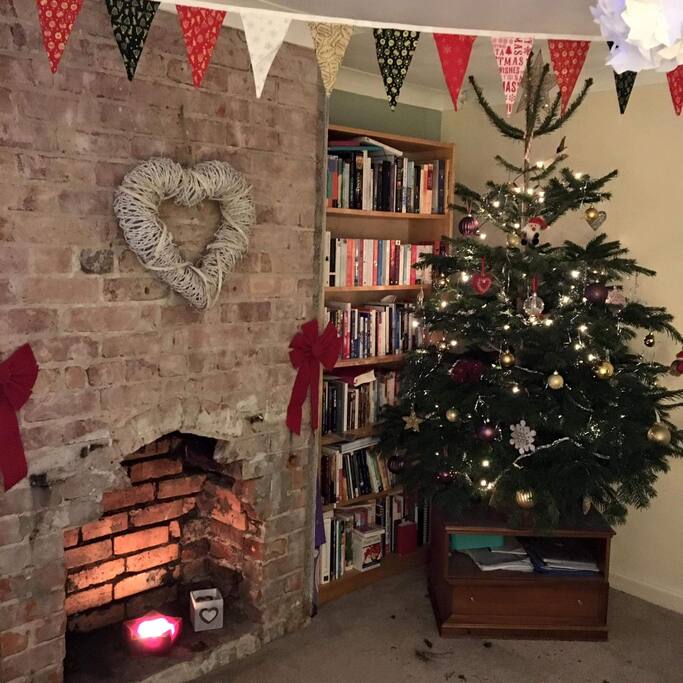 Lounge at Christmas!