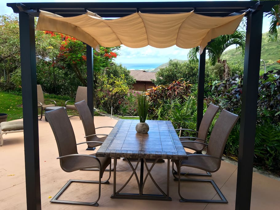 Spend Most your Time on the Deck Under the Gazebo