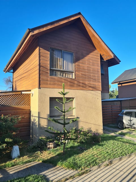 A condominium house with parking