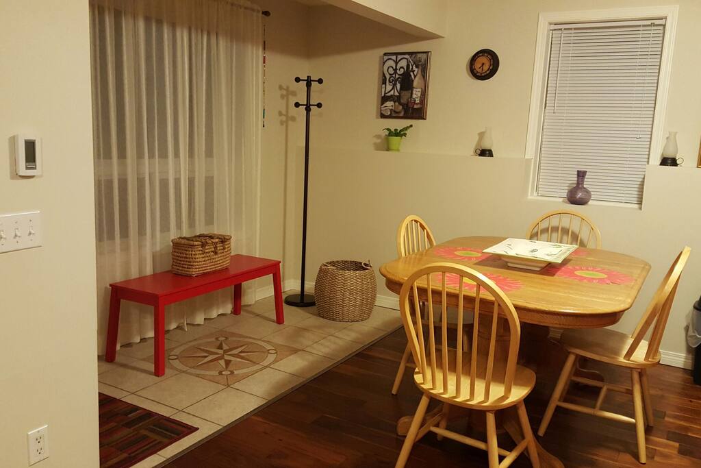 Walk out basement with private entrance
