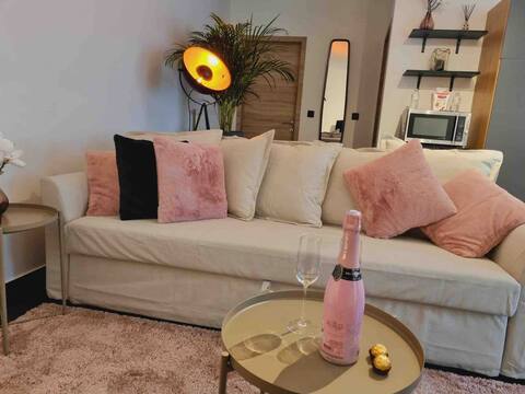 Stunning cozy apartment with parking included