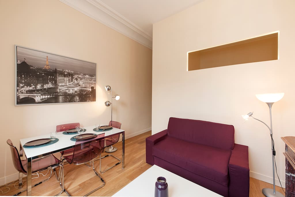 The living room